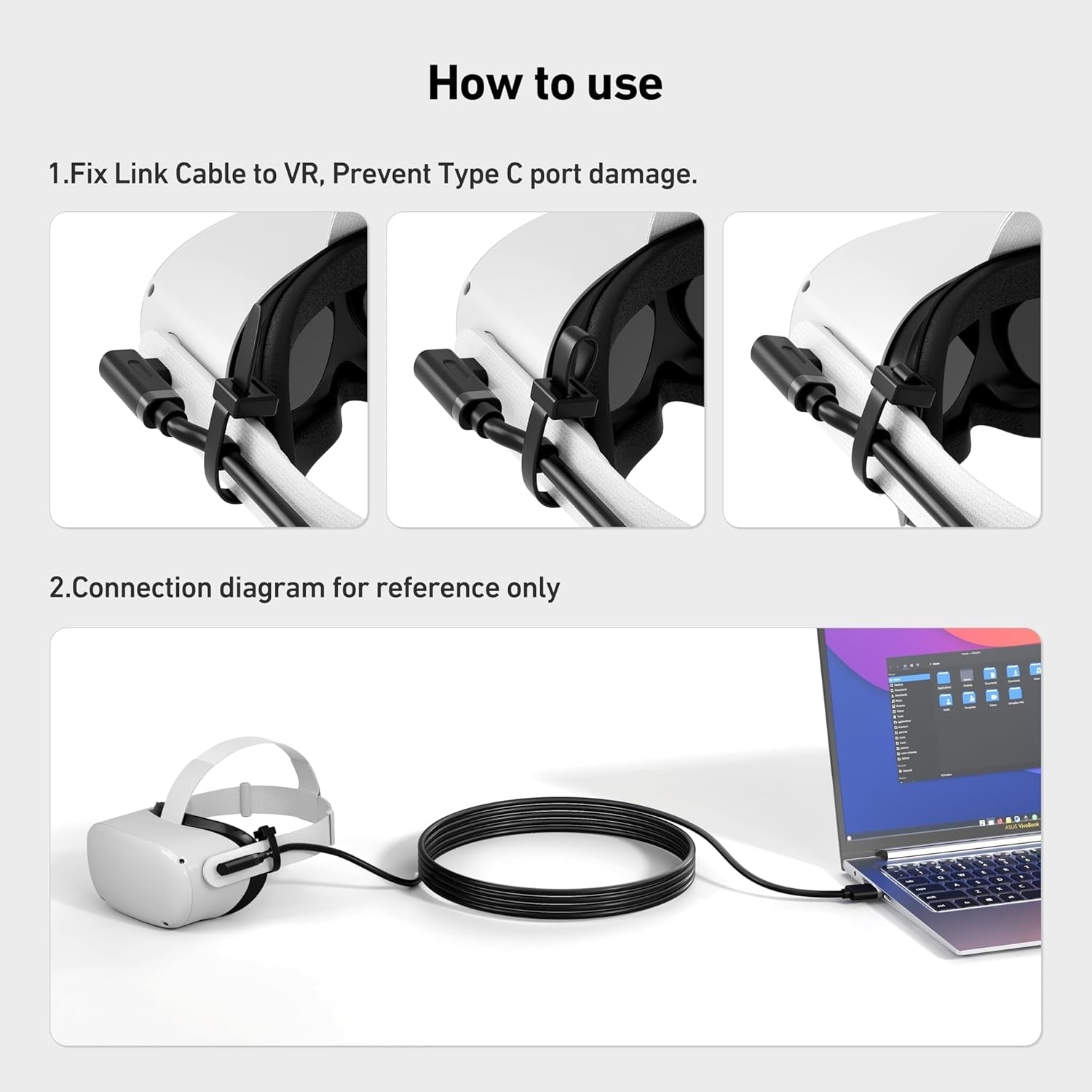 Phone Chargers: BENFEI 375BK-1M USB 3.0 to Right Angled USB-C PVC 1M