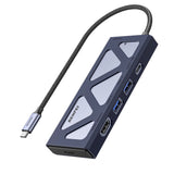 Hard Drives: BENFEI 000389GY M.2 NVMe Enclosure with USB-C Hub