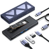 Hard Drives: BENFEI 000389GY M.2 NVMe Enclosure with USB-C Hub