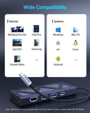 Hard Drives: BENFEI 000389GY M.2 NVMe Enclosure with USB-C Hub