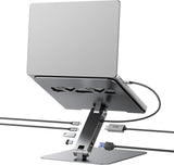 Laptop Stands: BENFEI 398GY TYPE-C 6-in-1 HDMI+USB-C(10G)+RJ45+2xUSB-A(10G)+PD