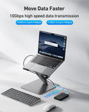 Laptop Stands: BENFEI 398GY TYPE-C 6-in-1 HDMI+USB-C(10G)+RJ45+2xUSB-A(10G)+PD