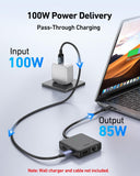 Desktops & Accessories: BENFEI 399BK 6-in-1 USB-C HUB to HDMI(8K)+USB3.2(10Gbps)+USB2.0x2+PD100W+RJ45 Black