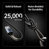 Computer Cables & Adapters: BENFEI 000406GY-2M USB Printer Cable, 6.6 FT/2 Meter USB A to USB B Cable