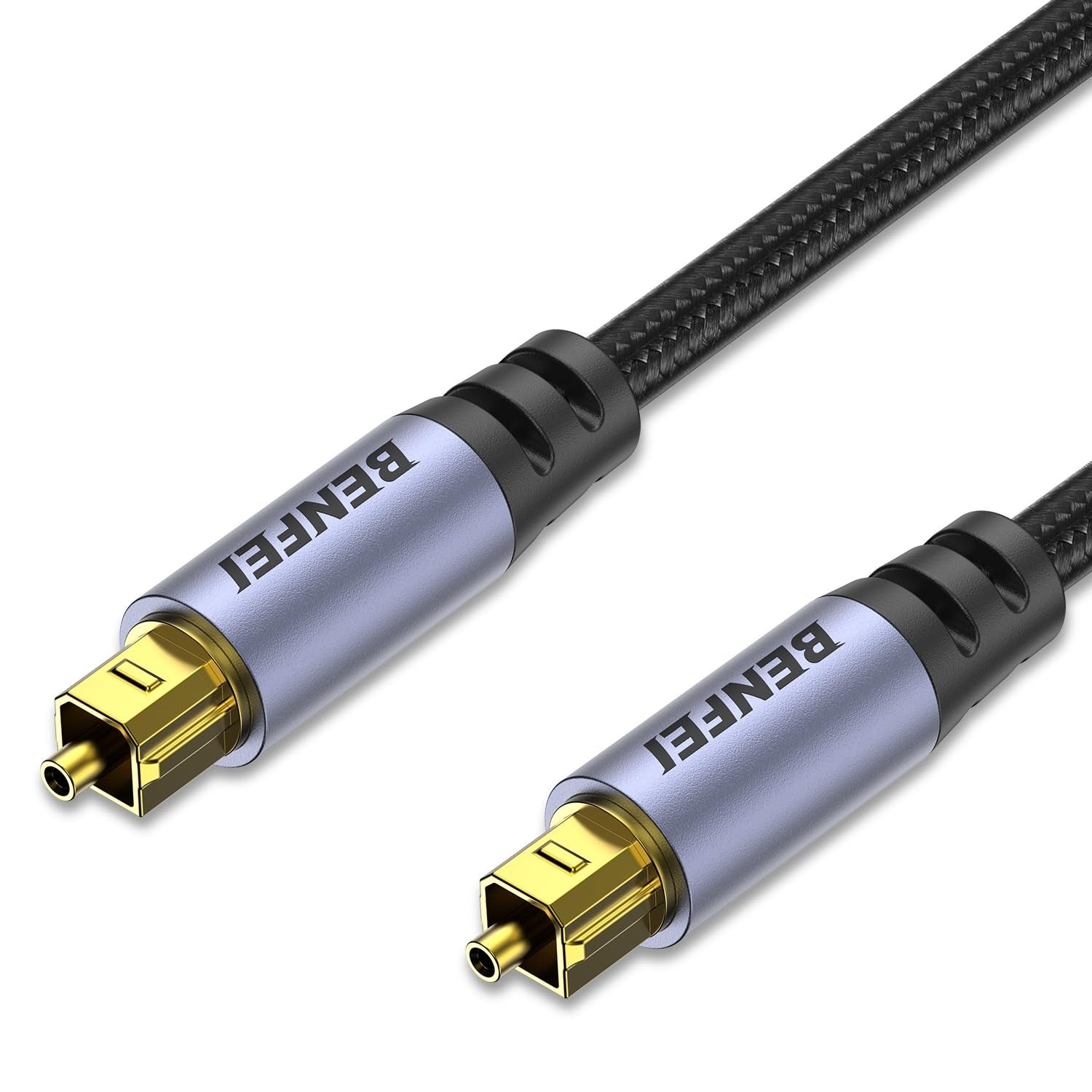 Computer Cables & Adapters: BENFEI 411GY Toslink Optical Audio cable 2M