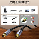 Computer Cables & Adapters: BENFEI 411GY Toslink Optical Audio cable 2M
