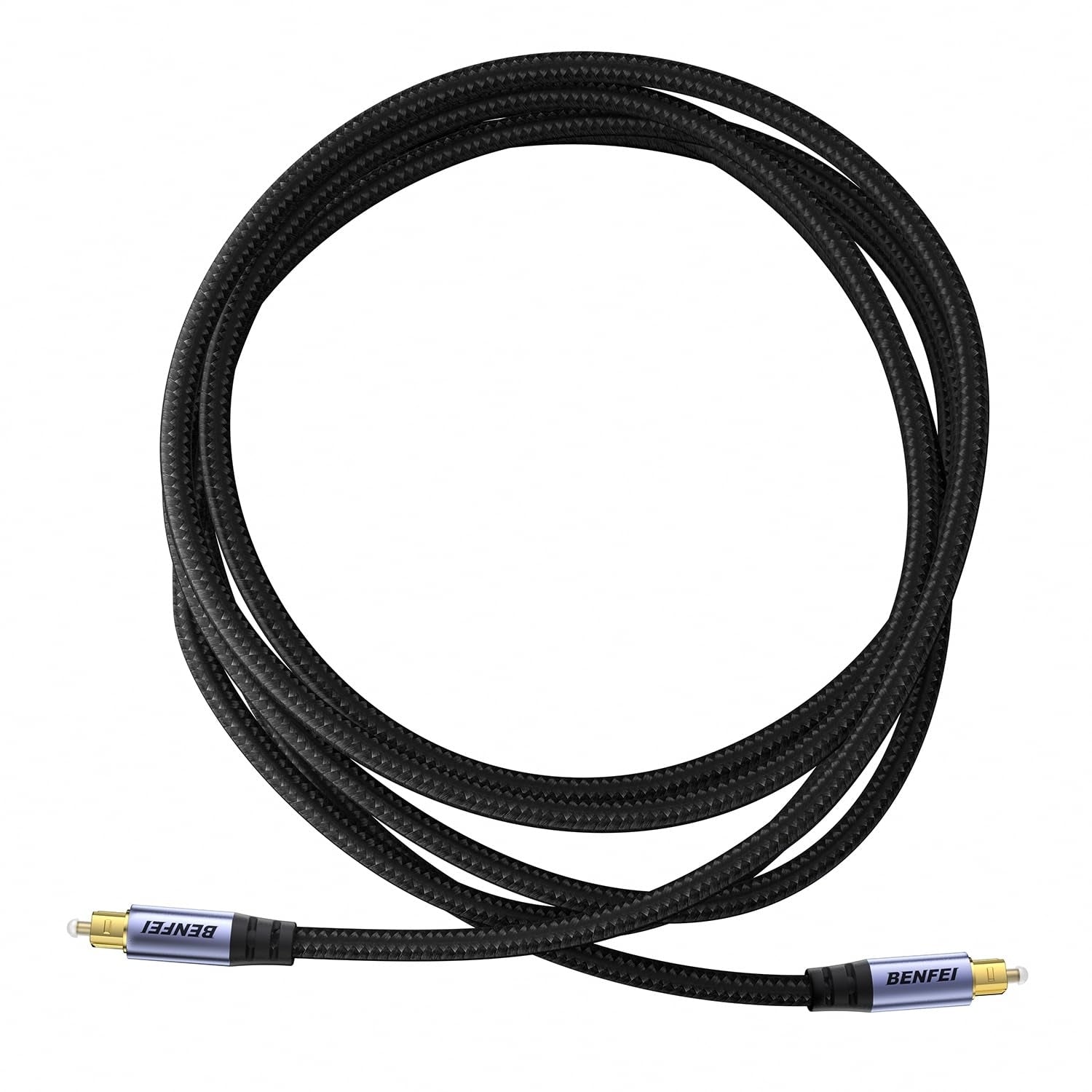 Computer Cables & Adapters: BENFEI 411GY Toslink Optical Audio cable 2M
