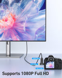 Computer Cables & Adapters: BENFEI 434BK Micro HDMI + Mini HDMI male to HDMI female Adapter