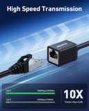 Computer Cables & Adapters: BENFEI 435BK-2M RJ45 Extension Male/Female Patch cords Cat6 1000Mbps 2M