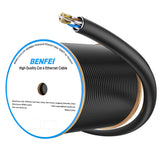 Computer Cables & Adapters: BENFEI 000701BK-305M CAT6 UTP 1000Mbps Waterproof Ethernet Cable 1000FT for Outdoor 305M (Unshielded)