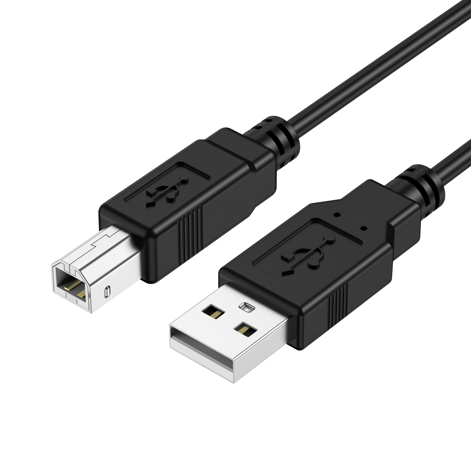 Computer Cables & Adapters: Choetech AB0060-1M USB A to B Printer 1meter Cable Black