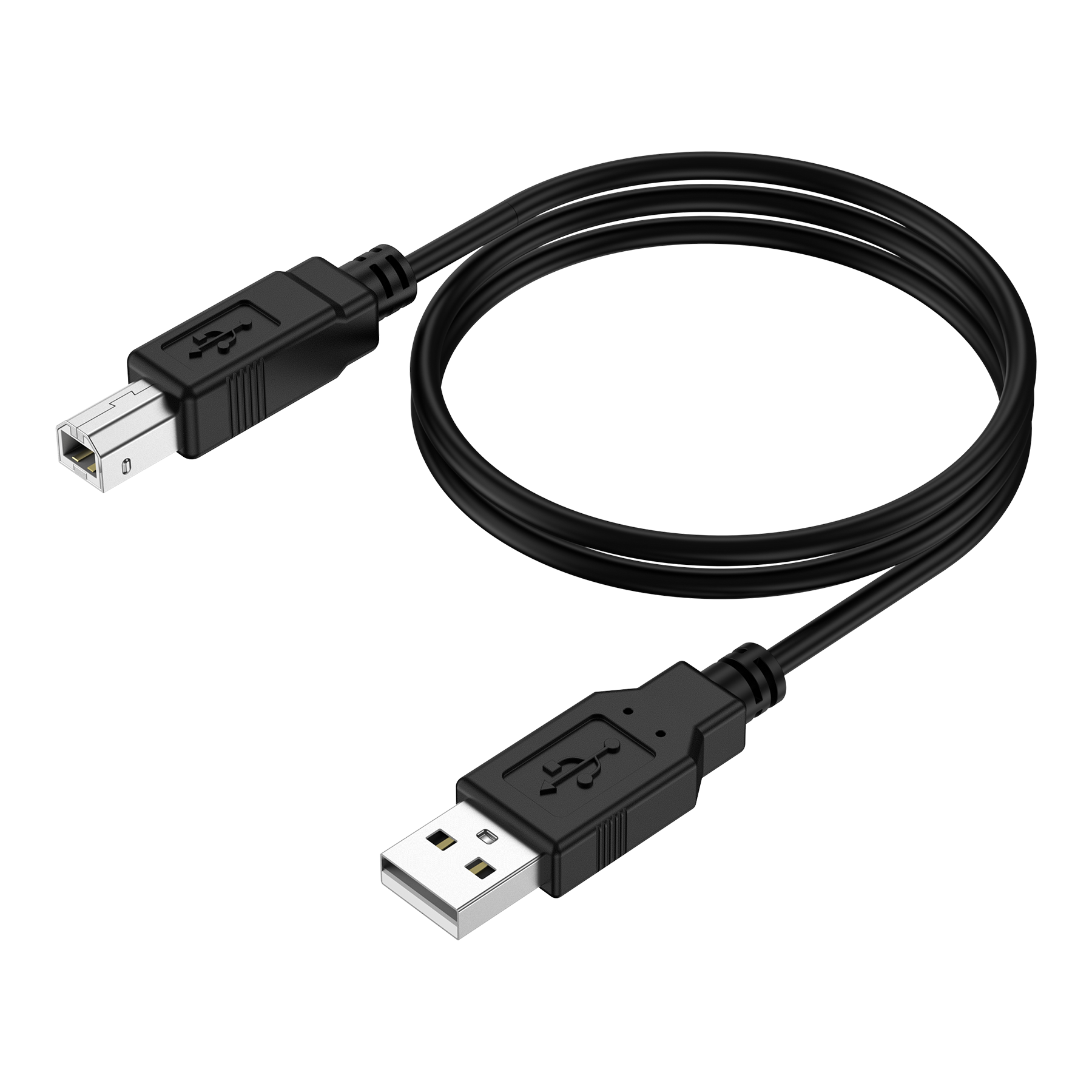 Choetech AB0060-2M USB A to B Printer 2meter Cable Black
