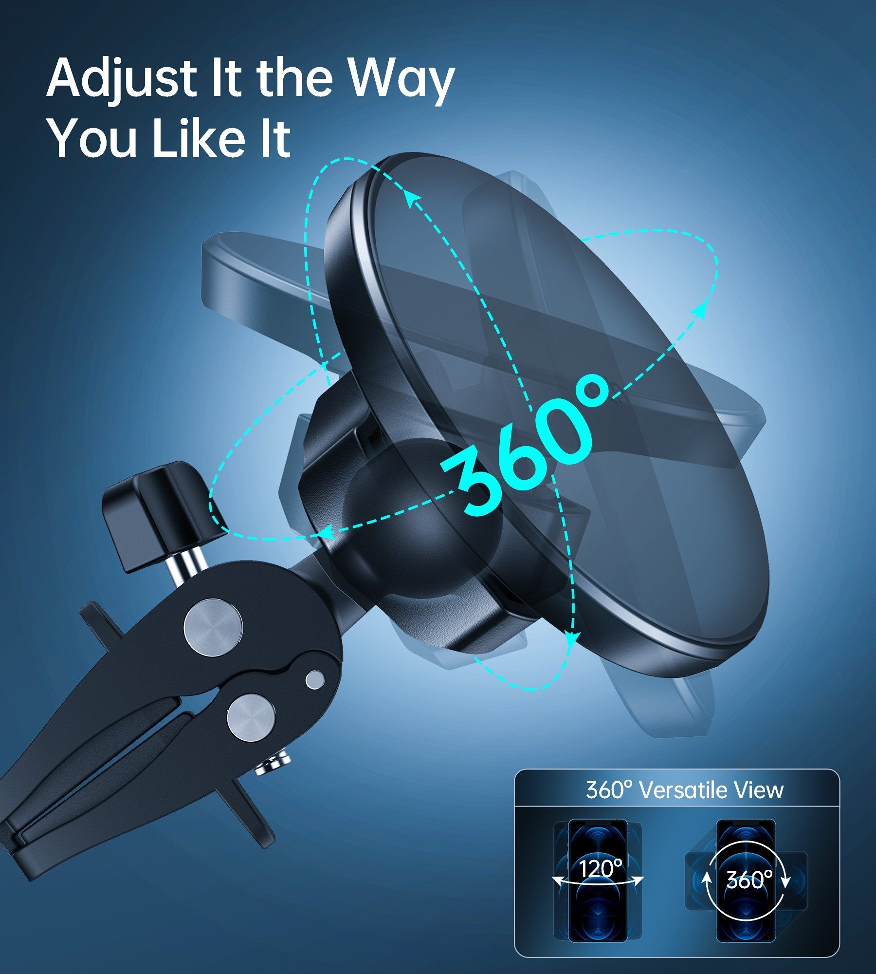 Car Mounts: CHOETECH AT0004 Magsafe iPhone 12 Magnetic Car Mount Car Air Vent Phone Holder