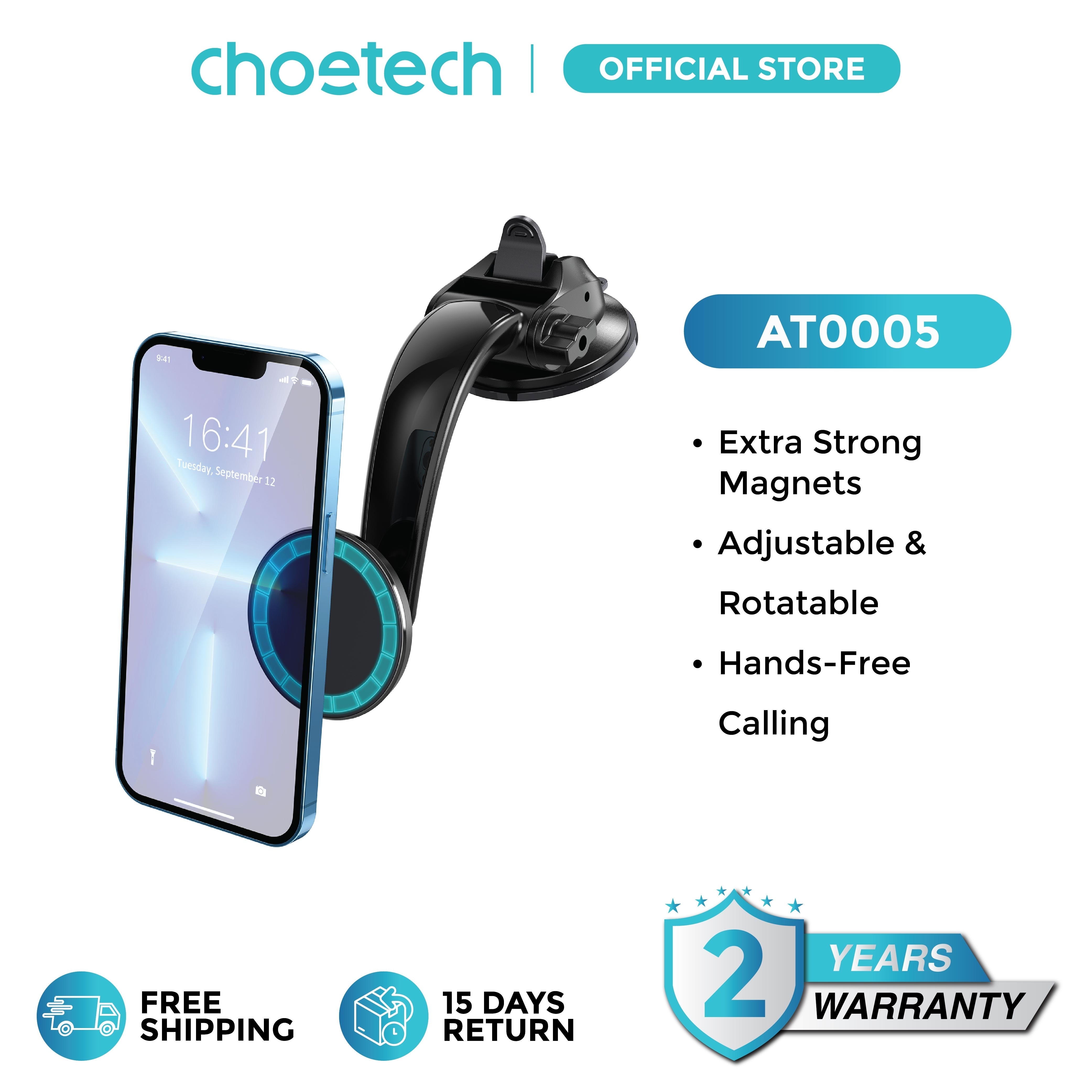 Car Mounts: Choetech AT0005 Magsafe car mount for New iphone