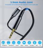 Computer Cables & Adapters: CHOETECH AUX006 Type-C To 3.5mm Audio Cable 1M