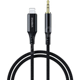 Computer Cables & Adapters: CHOETECH AUX007 8-pin to 3.5mm Male Audio Cable for iPhone1M - Black