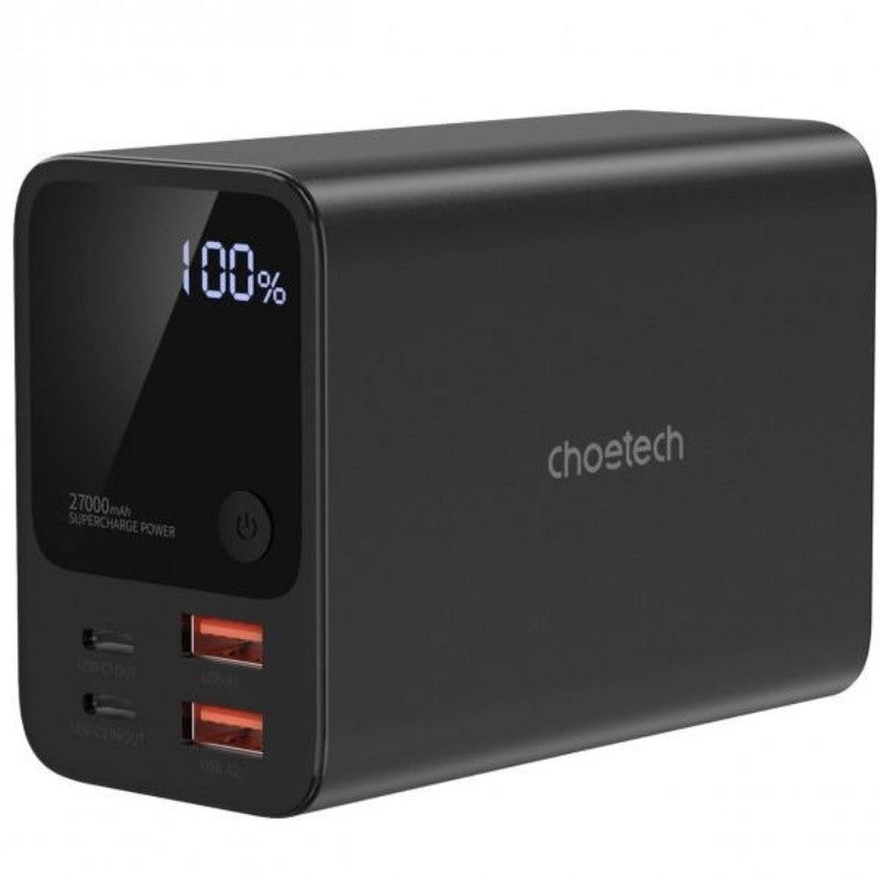 Power Banks & Chargers: CHOETECH B635 Dual PD 100W 27000 mAh Power Bank