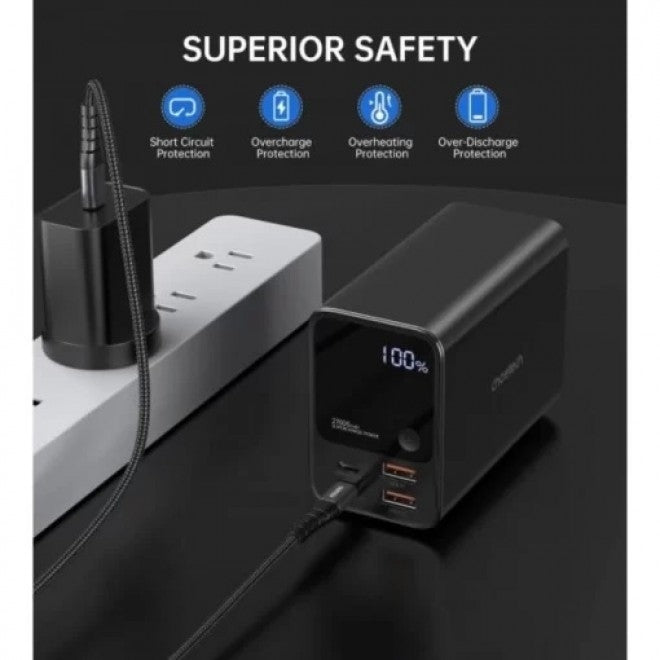 Power Banks & Chargers: CHOETECH B635 Dual PD 100W 27000 mAh Power Bank