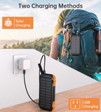 Power Banks & Chargers: CHOETECH B657 20000mAh Solar Power Bank