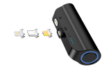 Power Banks & Chargers: CHOETECH B660-BK 3000mAh Mini Power Bank with 3 Magnetic Connectors (Black)