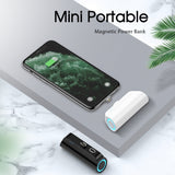 Power Banks & Chargers: CHOETECH B660-BK 3000mAh Mini Power Bank with 3 Magnetic Connectors (Black)