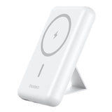 Phone Chargers: CHOETECH B662-WH USB-A + USB-C + Wireless Magnetic Power bank 5000mAh (White)