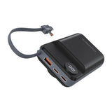 Phone Chargers: CHOETECH B696-BK 20000mAh 22.5W USB-A + USB-C x 2 + MagLeap Wireless Charge Power Bank Black