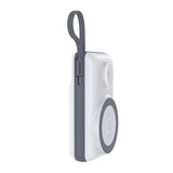 Phone Chargers: CHOETECH B696-WH 20000mAh 22.5W USB-A + USB-C x 2 + MagLeap Wireless Charge Power Bank White