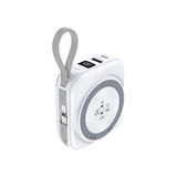 Phone Chargers: Choetech B697C-WH 10000mAh LED display 22.5W power bank for Mobile and Apple watch/Airpods CCC Certified