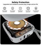 Phone Chargers: Choetech B697C-WH 10000mAh LED display 22.5W power bank for Mobile and Apple watch/Airpods CCC Certified