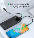 Power Banks & Chargers: CHOETECH B728 10000mAh Power Bank PD22.5W with Digital Display