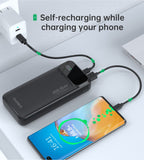 Power Banks & Chargers: CHOETECH B729 20000mAh Power Bank PD22.5W with Digital Display