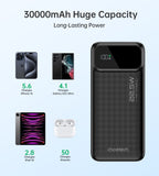 Power Banks & Chargers: CHOETECH B731 40000mAh Power Bank PD22.5W with Digital Display