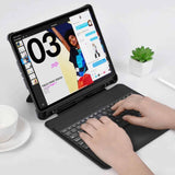Keyboards & Accessories: CHOETECH BH-017 Bluetooth Keyboard with Touchpad and Backlight for iPad Pro 10.9 " (Black)