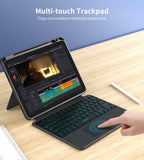 Keyboards & Accessories: CHOETECH BH-018 Wireless Keyboard with Touchpad and Backlight for iPad Pro 11 " (Black)