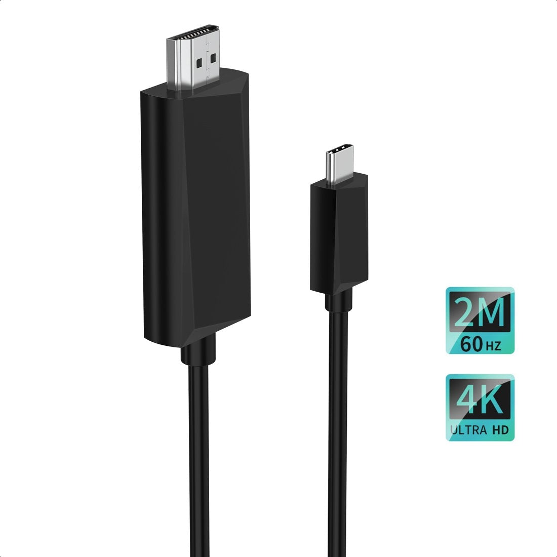TVs & Accessories: CHOETECH CH0020 4K 60Hz USB-C to HDMI Cable 2M