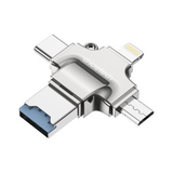 Desktops & Accessories: Choetech CR-002-SL EasyGO A+C+Micro+lighting four in one card reader