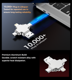 Desktops & Accessories: Choetech CR-002-SL EasyGO A+C+Micro+lighting four in one card reader