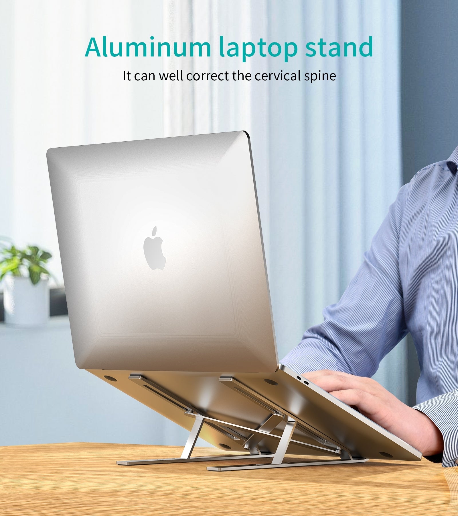 Camp Furniture: CHOETECH H045-SL Aluminum Foldable Laptop Stand