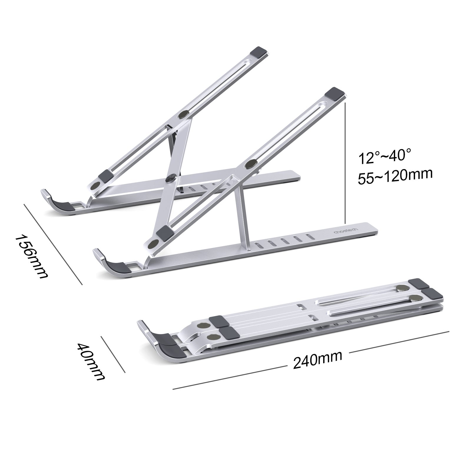 Camp Furniture: CHOETECH H045-SL Aluminum Foldable Laptop Stand