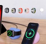 Camera Accessories: CHOETECH H050-PK Magnetic Holder for iPhone 12/13/14 /15 Series and iWatch (Pink)