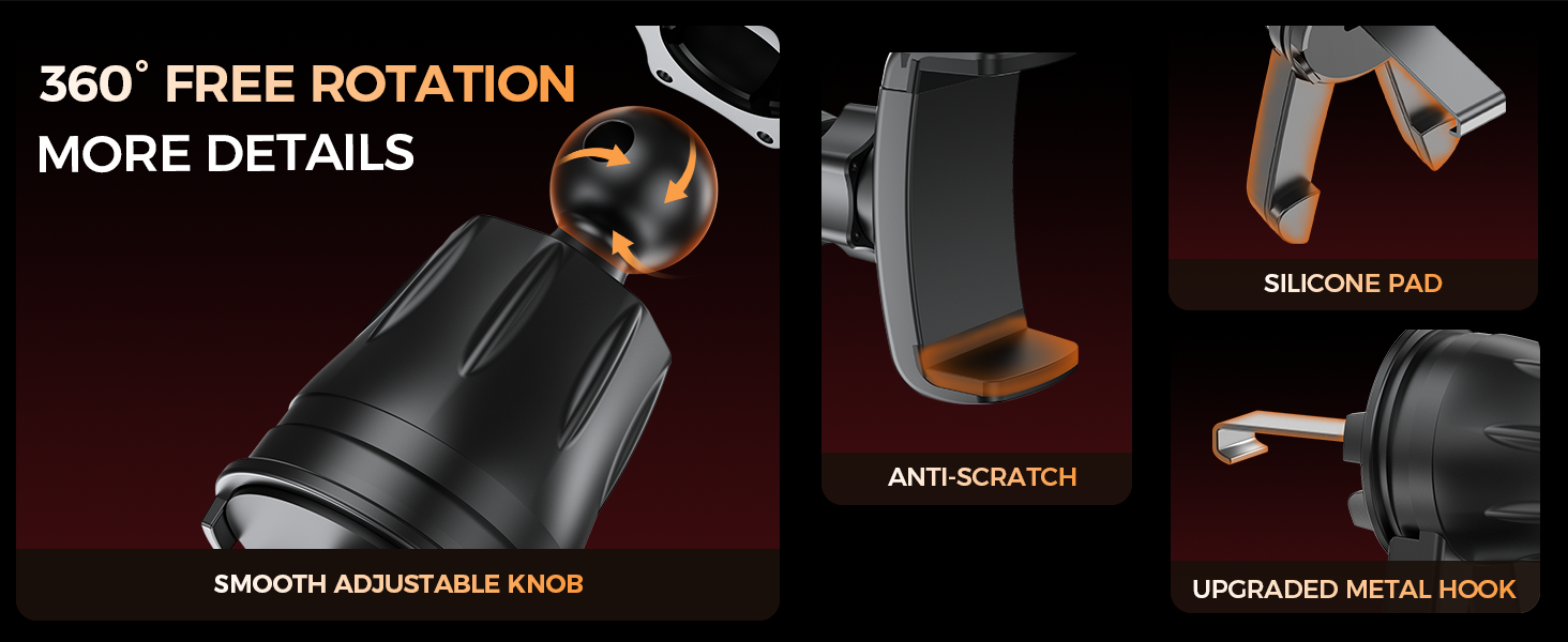 Car Mounts: Choetech H091 Car Air Vent Clamp Phone Holder