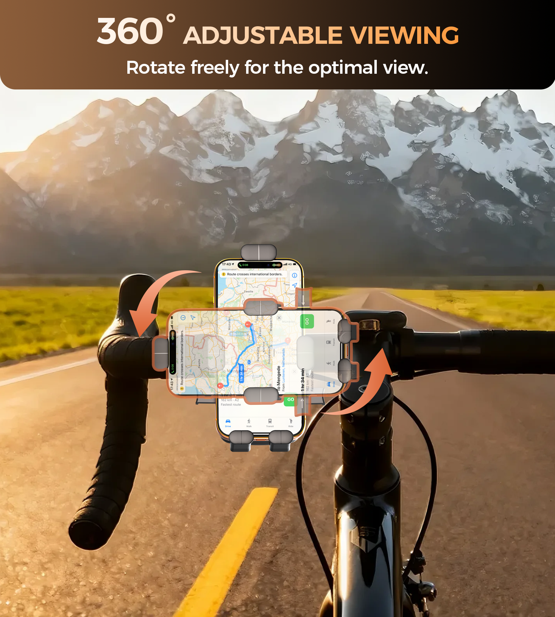 Choetech H092 Cycling Phone Holder Bike Handlebar Mount