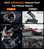 Car Mounts: Choetech H095 Magnetic Car Air Vent Phone Holder 360-degree Rotation