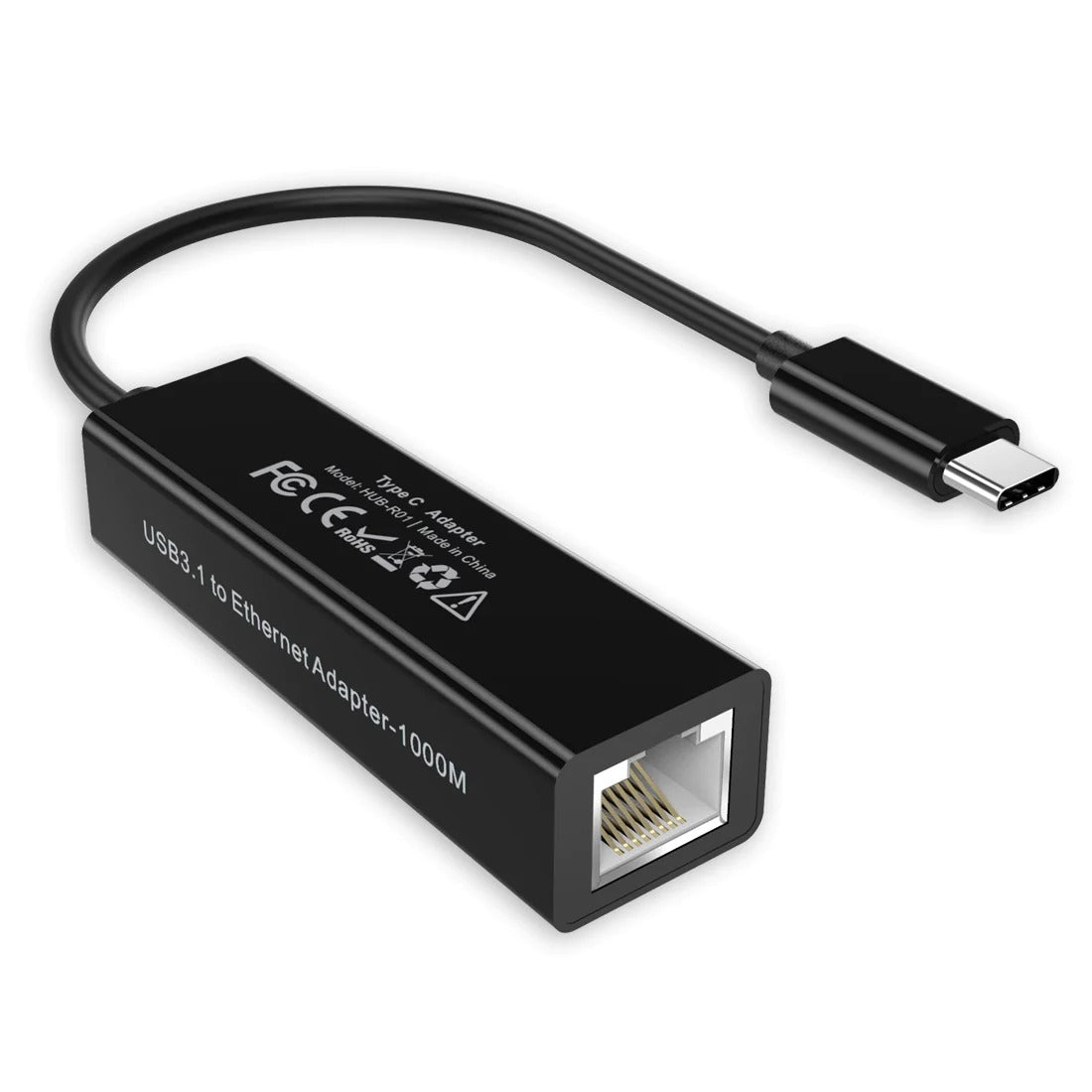 Computer Cables & Adapters: CHOETECH HUB-R01 USB 3.1 Type-C To RJ45 Gigabit Ethernet Adapter