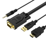 Computer Cables & Adapters: Choetech HV-001 HDMI to VGA 1.8m