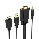 Computer Cables & Adapters: Choetech HV-001 HDMI to VGA 1.8m