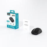 Mouse & Accessories: Choetech KB-002-BK 3-Level Adjustable 1600 DPI Wireless Mouse (Black)