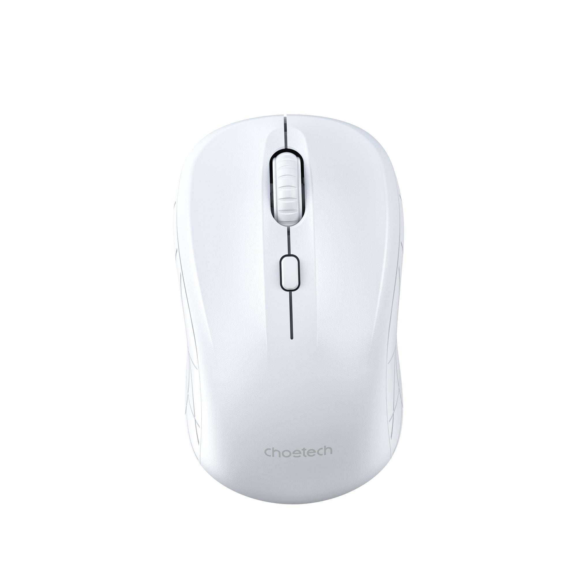 Mouse & Accessories: Choetech KB-002-WH single-mode 2.4G wireless mouse, white