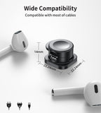 CHOETECH MCC001-BK 6 Pack Professional grade Magnetic Lock Cord Holder Clips Black